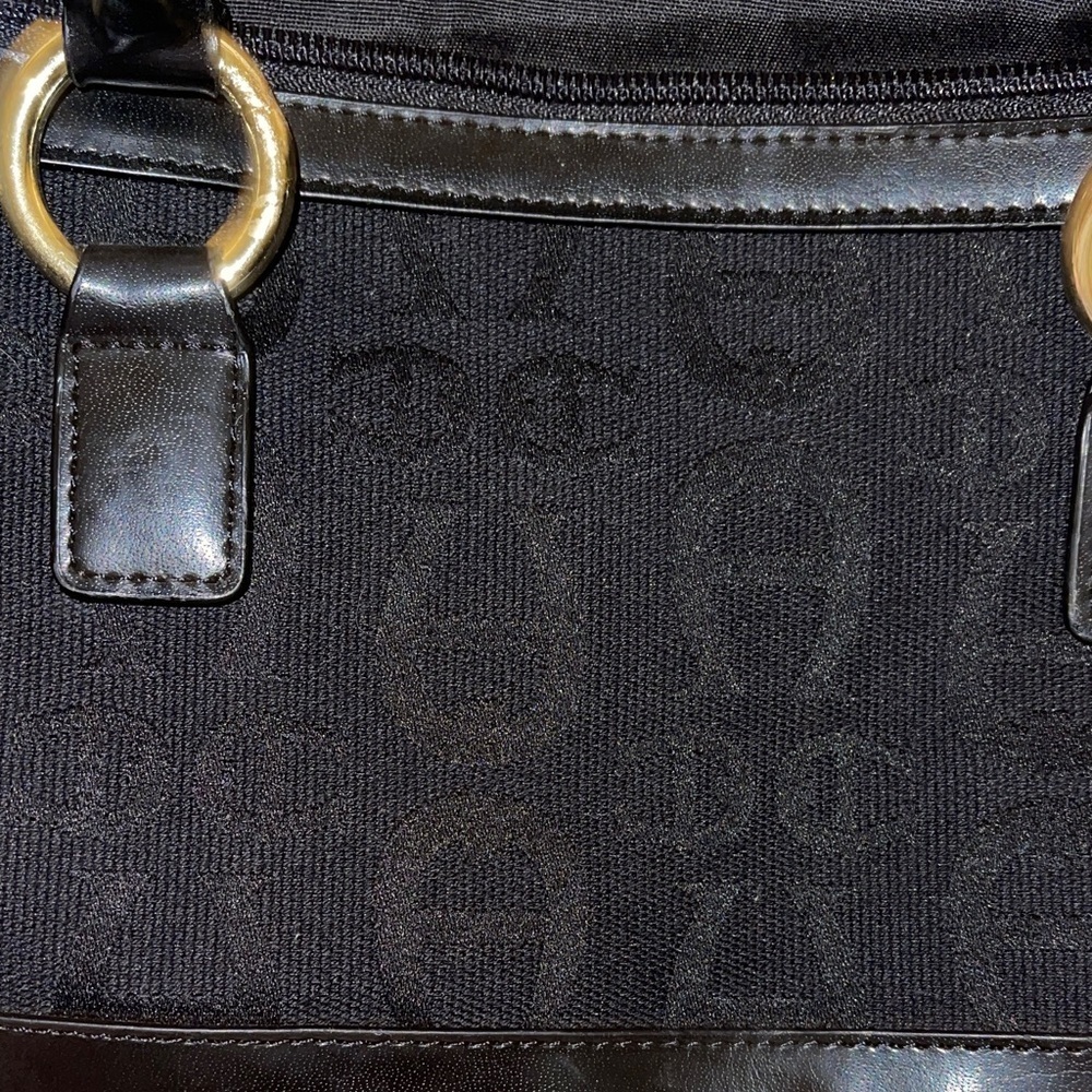Etienne Aigner Black Mini Bag with Gold Accents - Picture 7 of 7